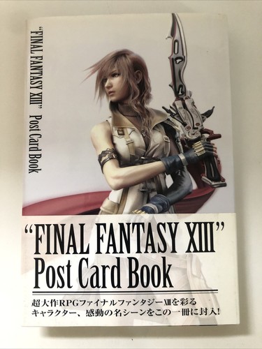 Final Fantasy Xiii Postcard Book Ebay