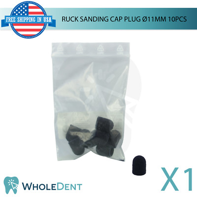 Ruck Sanding Caps Plug Ø11mm 10pcs Extra Long Type Conical Filing Smoothing