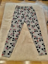 Vintage Disney Catalog Minnie Mouse Pajama Lounge Pants Women’s L Made In USA