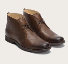 frye graham brogue chukka boots