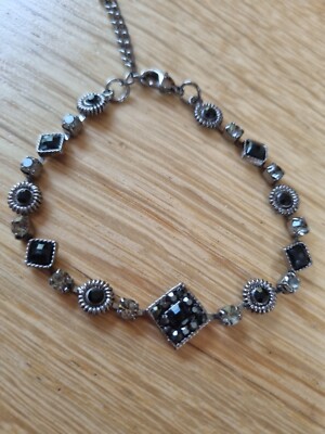 Accessoire Kette Armband Modearmband schwarz
