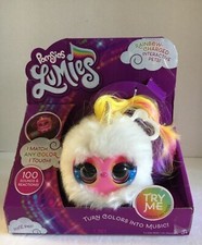 2019 POMSIES LUMIES RAINBOW CHARGED INTERACTIVE PET, SPARKLE RUSH, NEW