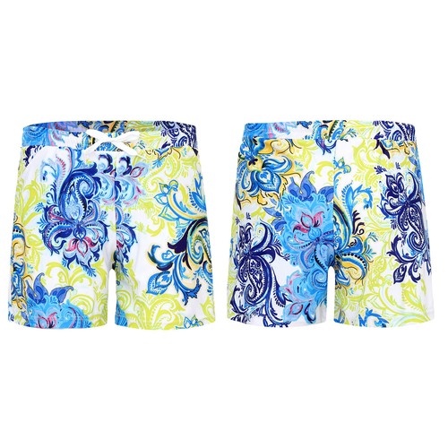 Boys Briefs Boxer Shorts Hawaiian Pants Bathing Costume Rash Guard Swimwear - Picture 7 of 18
