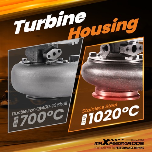 Billet Doppelkugellager Turbo Turbolader T25 V-Band 550PS für BMW 3er - Bild 3 von 15
