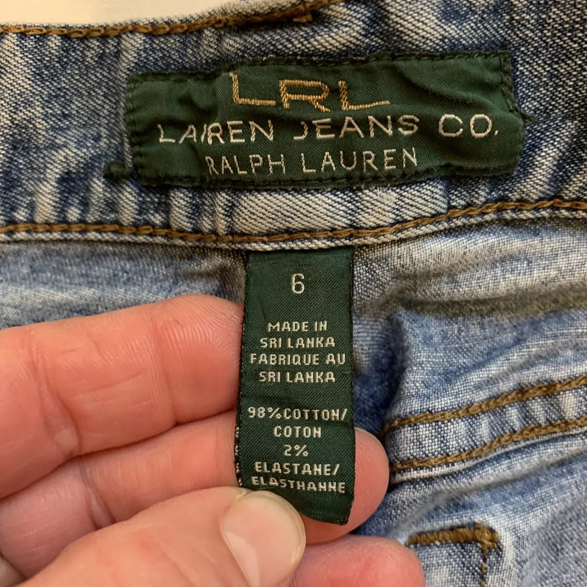 90s Ralph Lauren Light Wash Jeans - 29 x 30