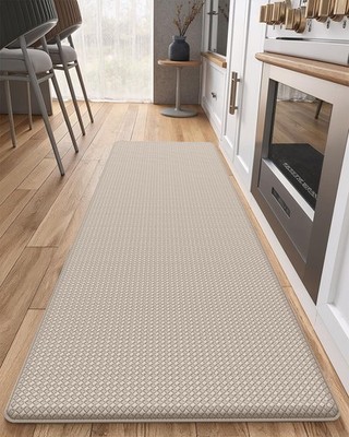 Anti Fatigue Cushion Kitchen Mat for Floor - 17x59,Easy Clean, Water  Oil Pro...