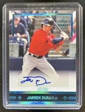 2020 Leaf Ultimate Jarren Duran 1991 Gold Rookies Platinum Spectrum Auto #/50
