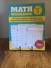 Math Workbook Grade 2 Teacher Reproducible Book Home School