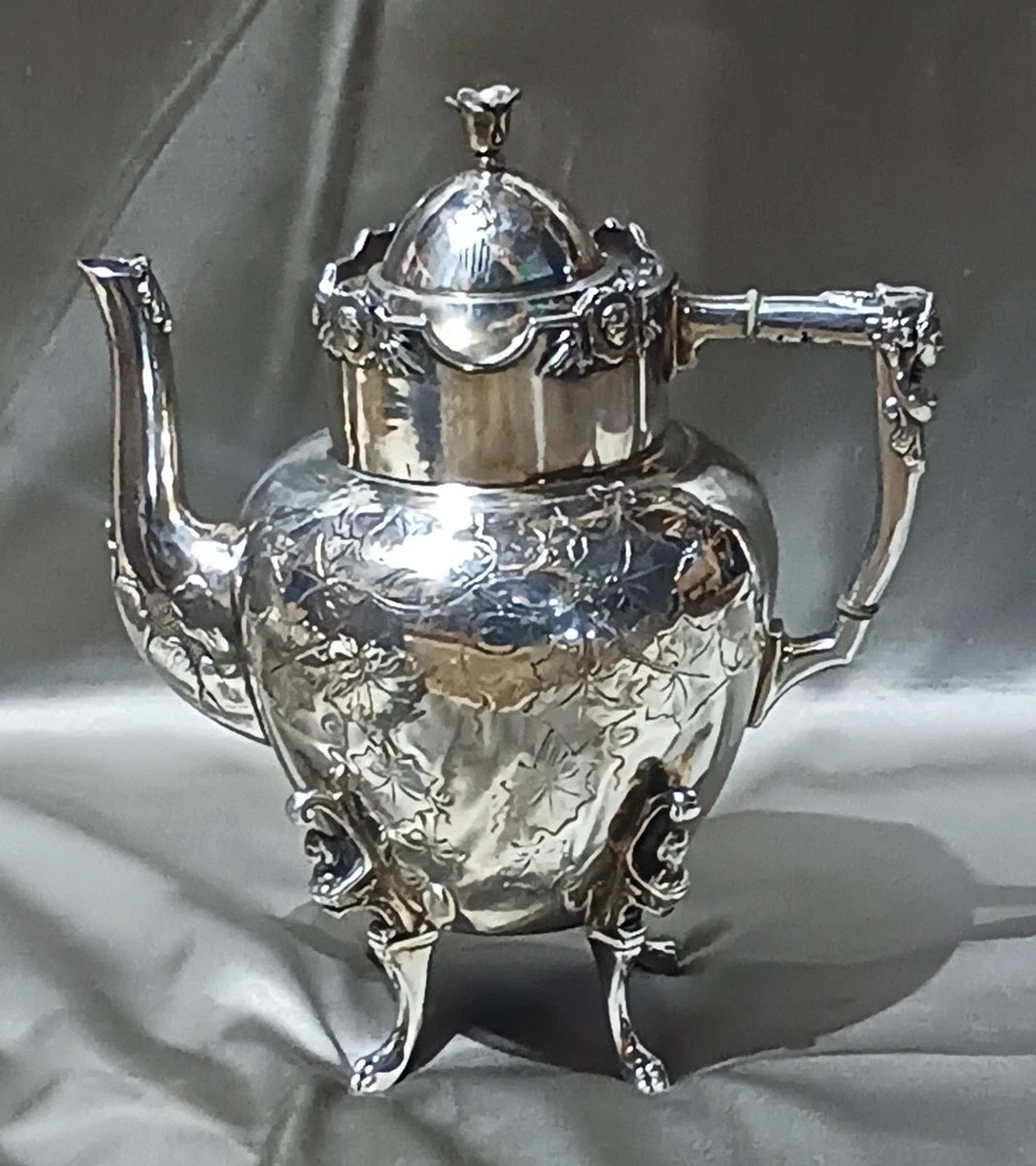 25+ Wilcox Silver In Antique Us Silver-Plated Teapots, Coffee Pots