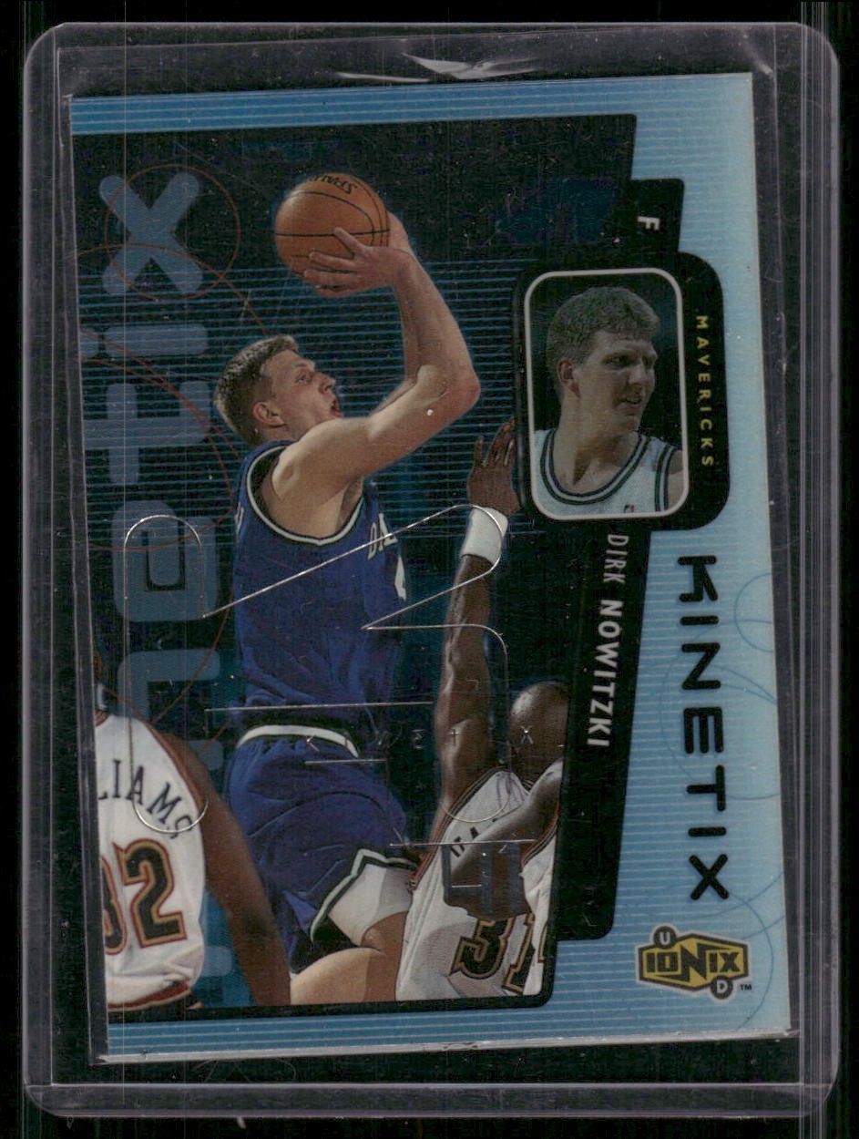 DIRK NOWITZKI 1998-99 Upper Deck Ionix Kinetix Rookie Card RC #K11 Dallas