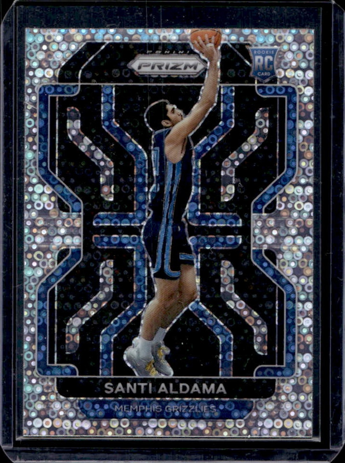 2021-22 Prizm Santi Aldama RC Fast Break Rookie #276 Grizzlies