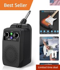 Portable Rechargeable Mini Guitar Amp with Bluetooth   4 Effects Included
