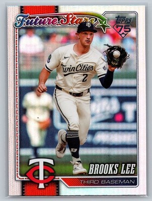 2026 Topps Series 2 - Brooks Lee #610 Rainbow Foil Future Stars