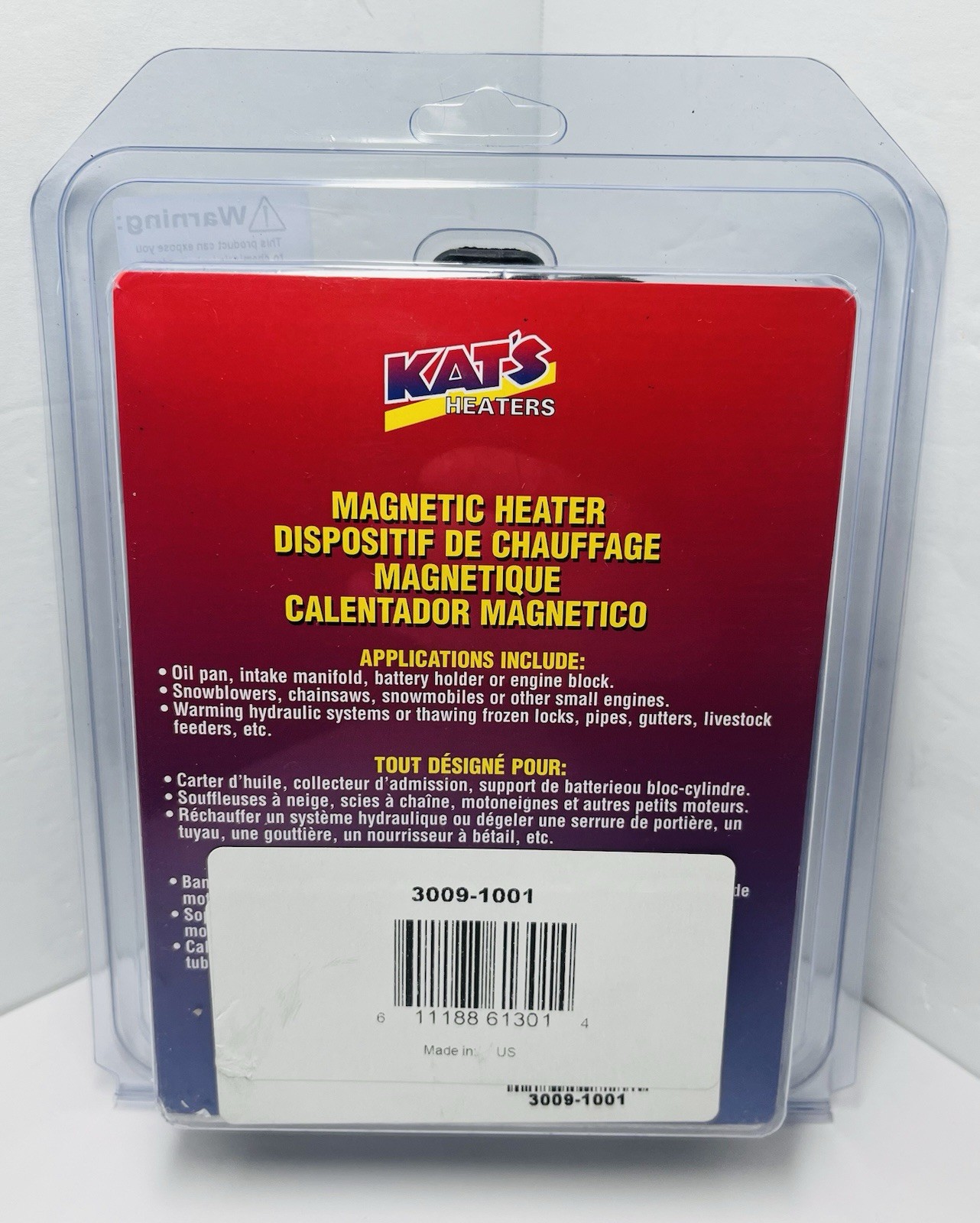 Kat's Heaters 120V 300W Magnetic Heater #1190 BRAND NEW