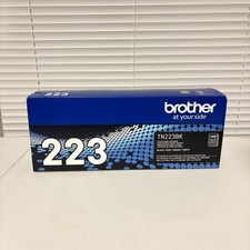 Genuine Brother TN223BK Black Toner Cartridge TN-223BK - NEW - FREE SHIPPING