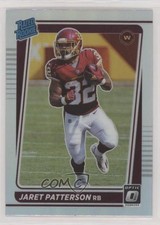 2021 Panini Donruss Optic Rated Rookie Holo Prizm Jaret Patterson #297 7ba