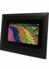Kodak EasyShare SV811 8" Digital Photo Frame Black Built-in Speakers Remote