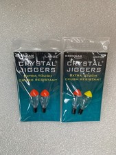 DRENNAN CRYSTAL JIGGERS 2PACKS OF 2 FLOATS 