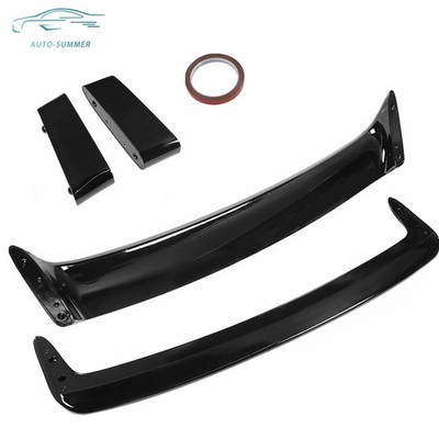 For BMW 3 Series E36 M3 92-98 LTW GT Style Rear Trunk Spoiler Wing Gloss Black