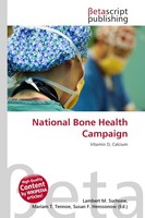 National Bone Health Campaign Lambert M. Surhone