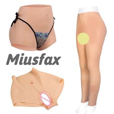 Silicone Buttock Fake Vagina Female Vagina Pants Underwear Crossdressers Panties