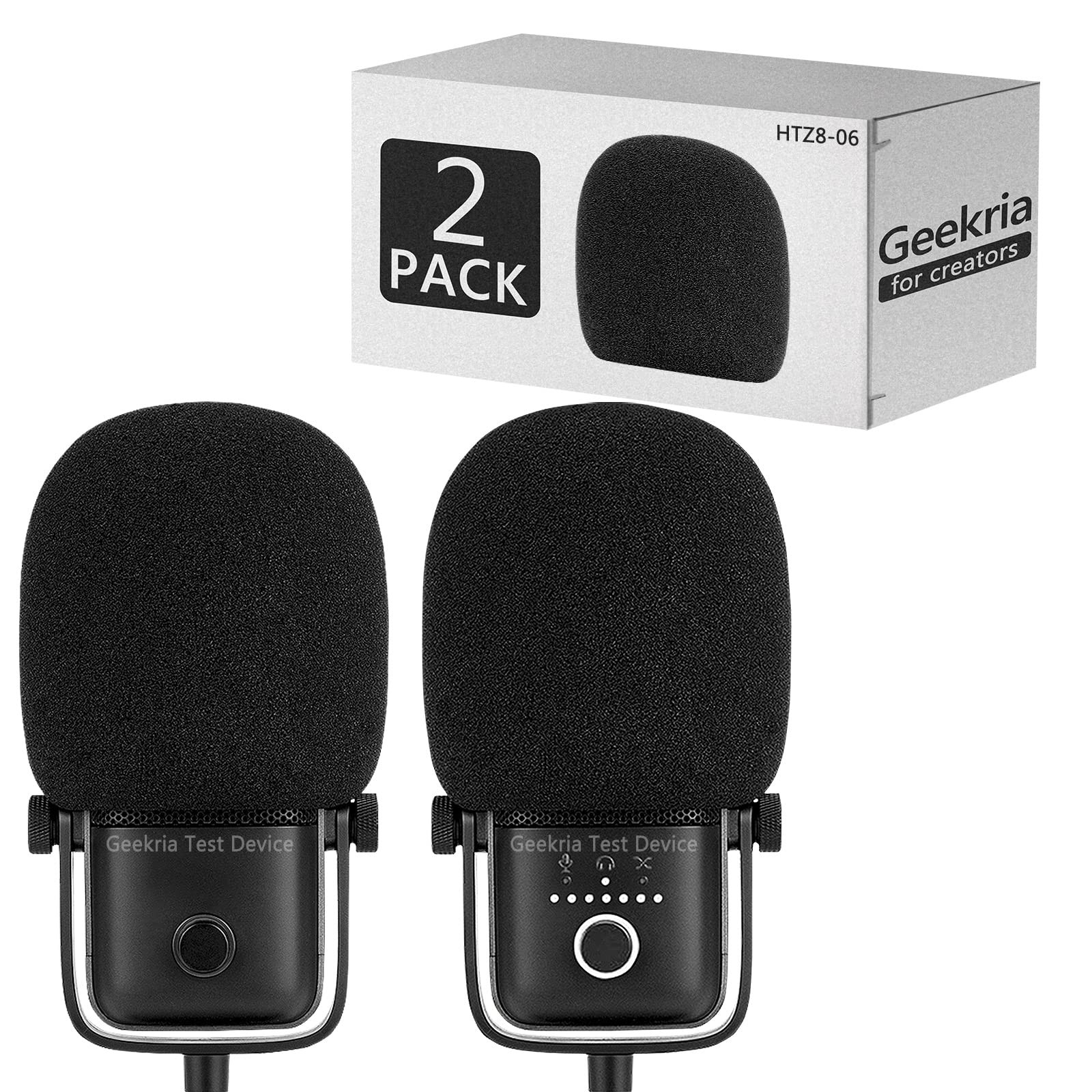 Mousse anti-pop pour Elgato éliminant le souffle de la voix, pack de 2