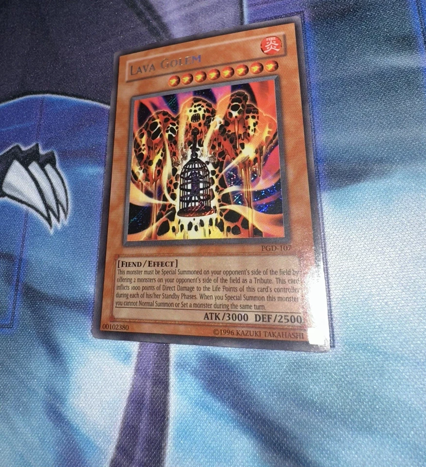 Lava Golem MP Secret Rare Unlimited PGD-107 OG Print Yugioh! - Image 2 of 4