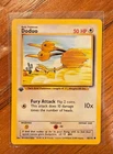1999 Pokemon original base set Doduo 1st edition 48/102 NM