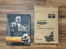 Hot Toys Sideshow Toy - The Mandalorian and The Child (Deluxe Version) 1/6th NIB