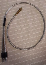 Banner Engineering Corp model BT23S Fiber Optic Cable 17276 NSMP, Stainless