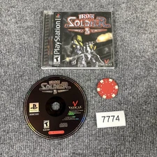 Iron Soldier 3 Playstation PS1 Complete w/ Manual CIB VGC Retro Play Game