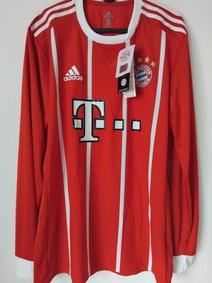  Bayern  München Trikot Adidas 8 Saison 2017 Home Langarm Adizero Fussball 