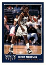2001 Fleer Tradition WNBA #139 Keisha Anderson