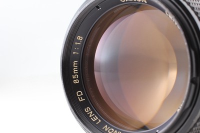 Near MINT] Canon New FD NFD 85mm f/1.8 MF Lens for F-1 A-1 AE-1