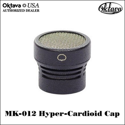 Oktava - Black MK-012 Hyper Cardioid Capsule - Brand New