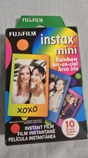 Fujifilm Instax Mini Rainbow Instant Film Pack 10 Sheets Brand New Sealed...