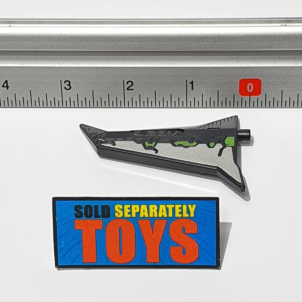 Transformers Cybertron Sideways LEFT WING fin blade sword 2005 weapon accessory - Image 2 of 4