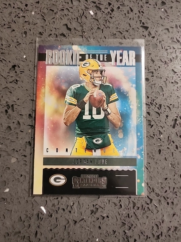 Jordan Love 2020 Contenders Football Rookie Of The Year RY-JLO Packers RC 