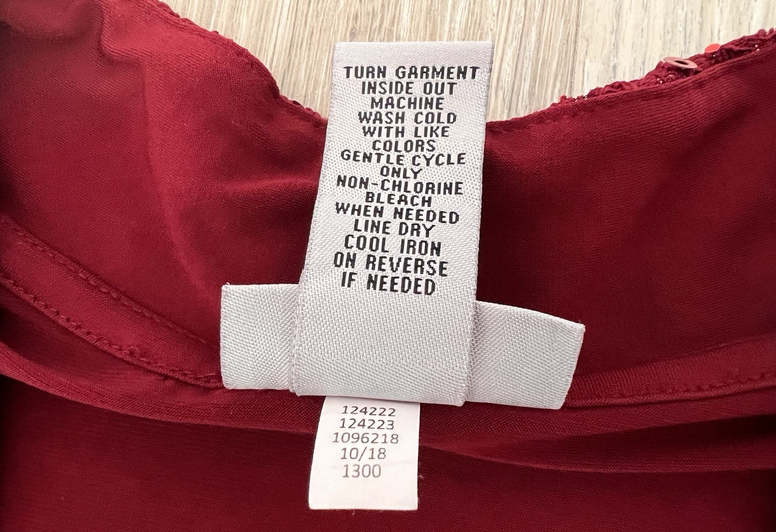 Catherines Sequin Lace Trim Red Open Front Cardig… - image 14