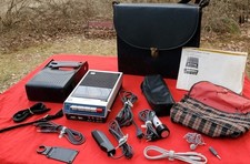 Vintage Sony TC-110A Cassette Player Recorder Power Cord Microphone Non Working