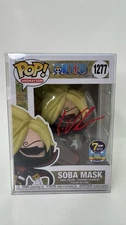 Soba Mask Signed Funko Sanji One Piece Eric Vale Pop Anime Autograph JSA 7 BAP