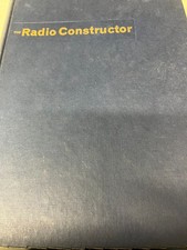 The Radio Constructor VOLUME 15 AUG 1961- JULY 1962  RARE VINTAGE