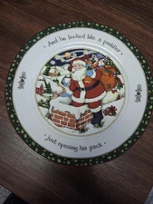 Portmeirion Susan Winget "A CHRISTMAS STORY"  Dinner Plate