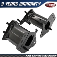 Bumper Bracket Front Left & Right Set Of 2 For 10-16 Toyota 4Runner Lexus GX460