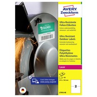 80Er Multipack Avery-Zweckform L7916-40 Universal-Etiketten 210 X 148 Mm