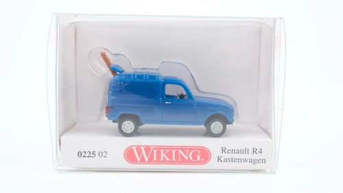Wiking H0 022502 Renault R4 furgón azul | Condition: Gebraucht