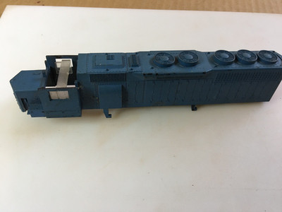 Conrail  Diesel Locomotive No Cab Damaged Shell  Shell ONLY  HO Scale Trains