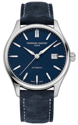 New Mens Frederique Constant Men's Constant Blue Dial Watch FC