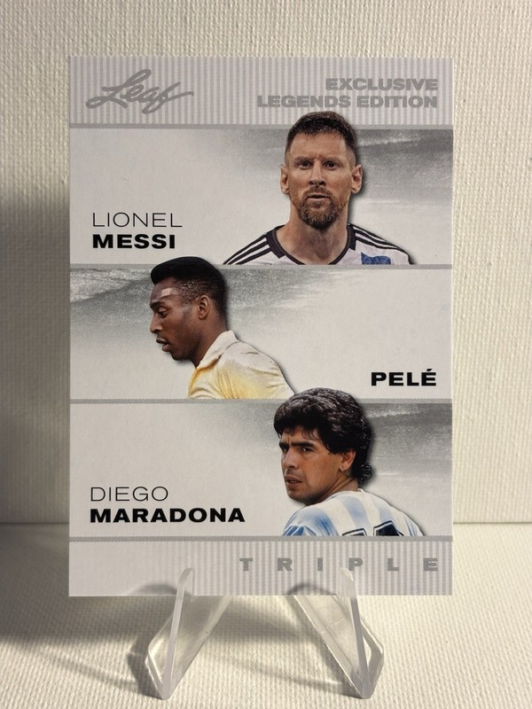 LIONEL MESSI ARGENTINA * 2025 LEAF "SPECIAL RELEASE" #ELE-05 SOCCER CARD