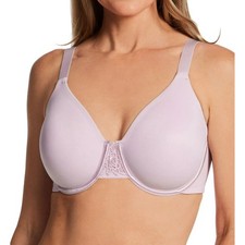 Vanity Fair Beauty Back Full Figure Minimizer Underwire Bra 76080 Lilac 44C NWT